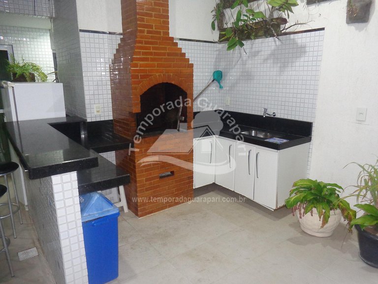 Cobertura C/piscina e churrasqueira p/ 15 pessoas, 3 Suítes