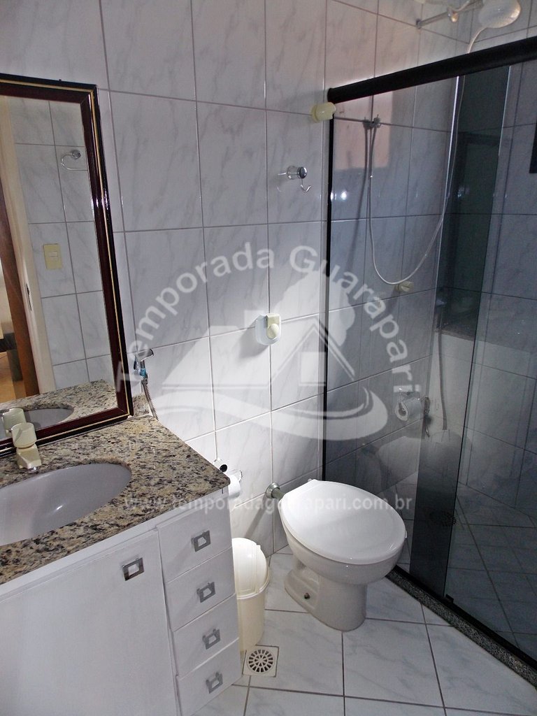 Apto 2 Quartos, Sendo 1 Suíte com ar condicionado , Perto do