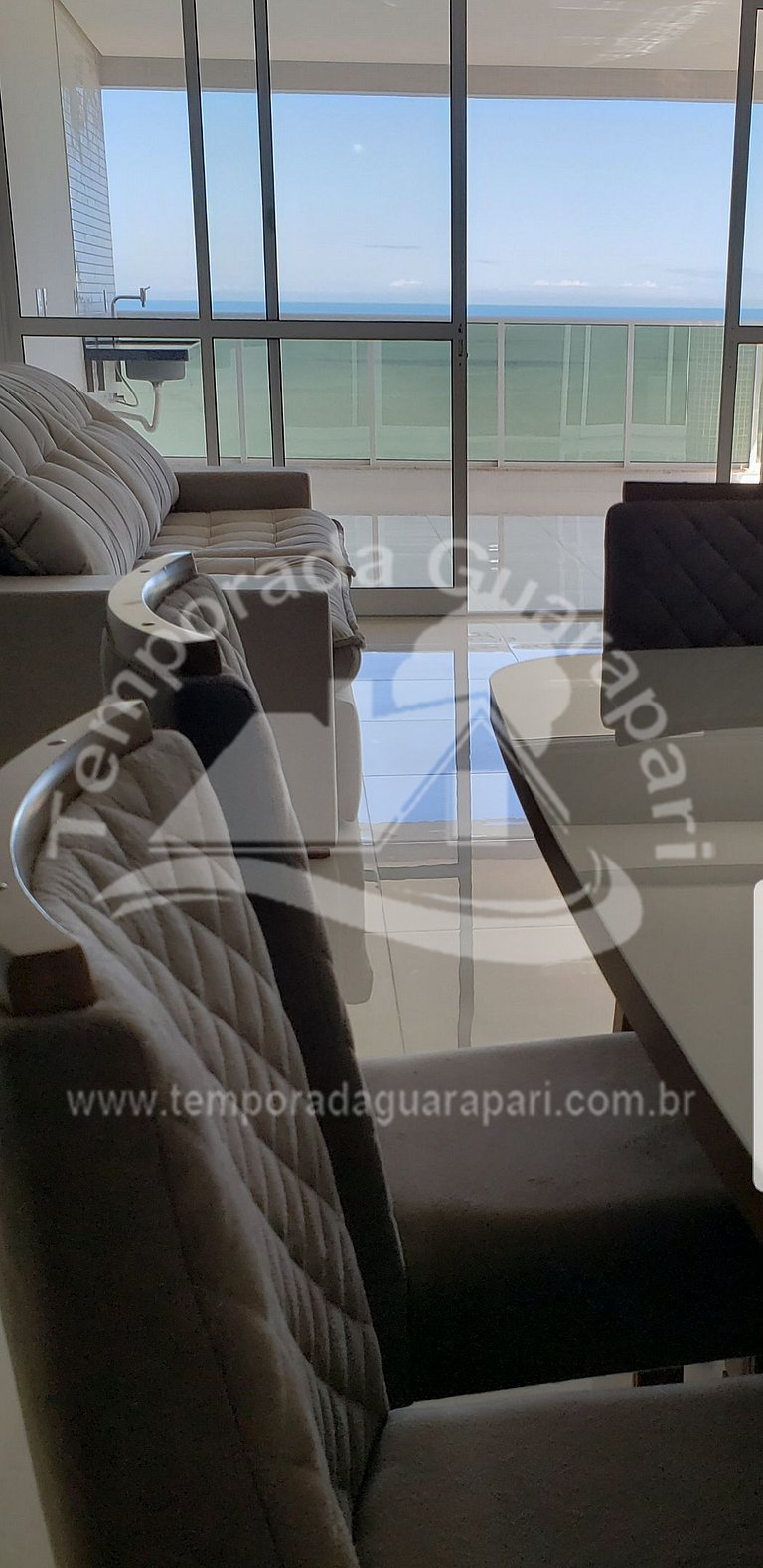 Apto Beira Mar.luxo,c/3 Qtos /1suíte, C/2 Garagem