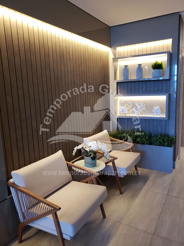 Apto Beira Mar, Luxo, C/3 Suítes, C/2 Garagem