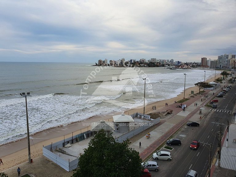 Apto Beira Mar ,c/3 Qtos C/1suítes, C/2gar. Vista