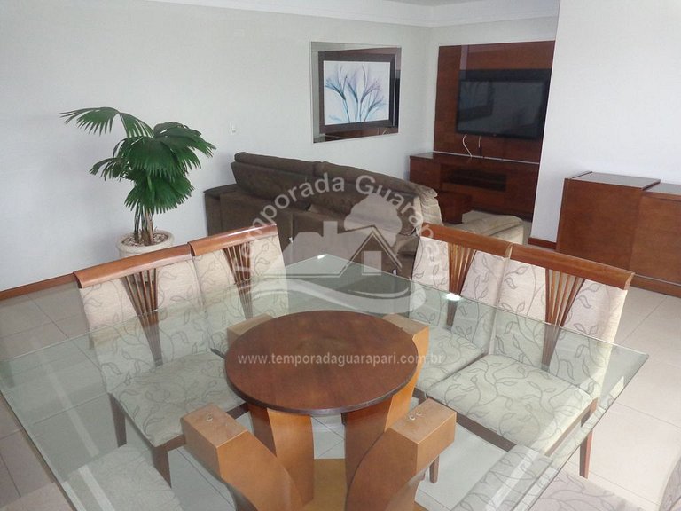 Cobertura C/piscina e churrasqueira p/ 15 pessoas, 3 Suítes