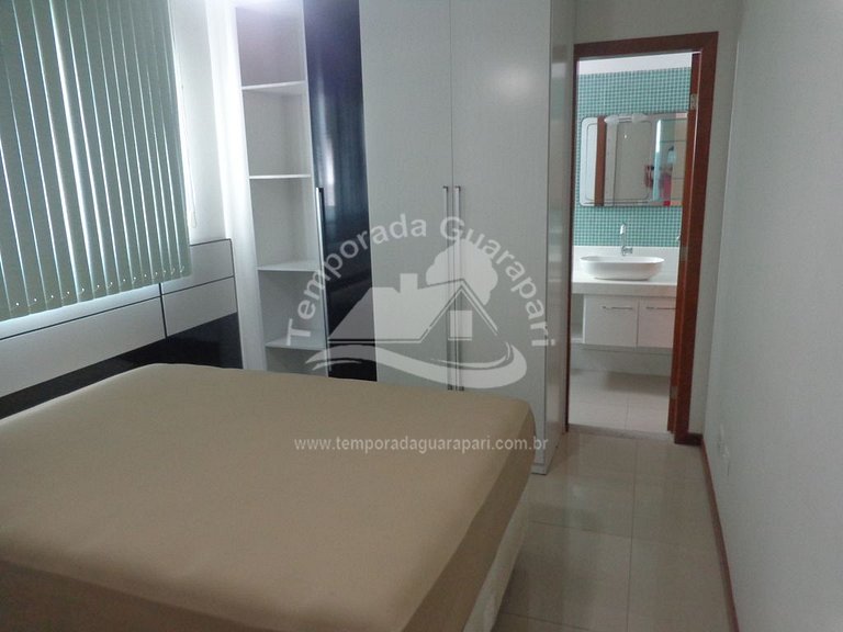 Cobertura C/piscina e churrasqueira p/ 15 pessoas, 3 Suítes