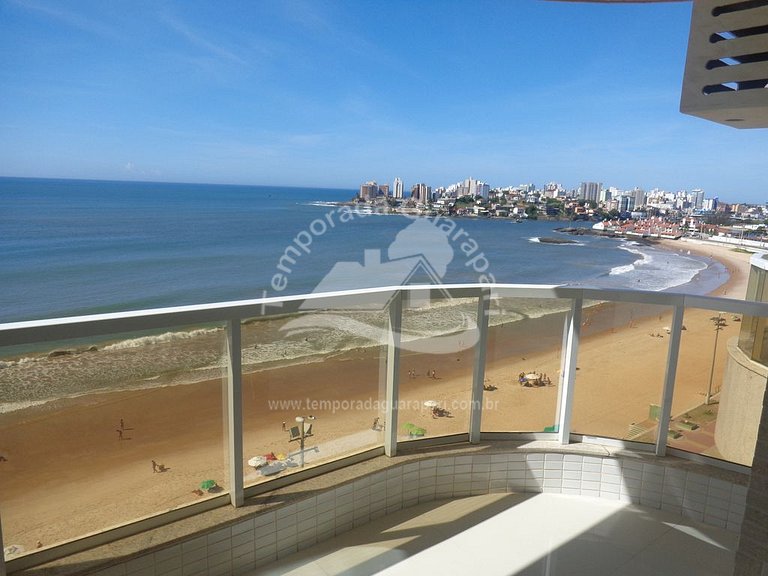 apto Beira Mar.Luxo,C/3 qtos C/1suítes C/ AR, C/2gar. Varand