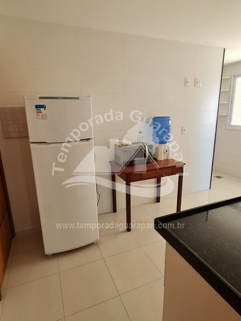 Apartamento Frente Mar, 3 Qtos sendo 1 suíte, C/2 GAR