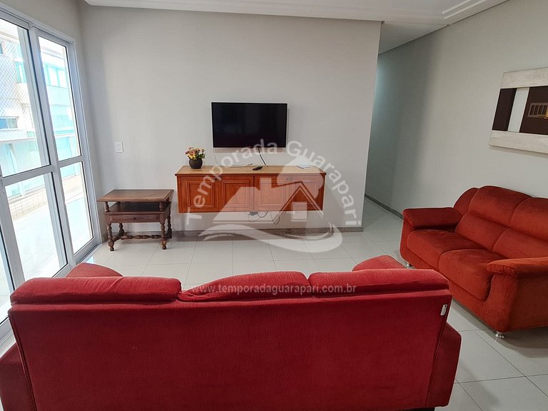 Apartamento Frente Mar, 3 Qtos sendo 1 suíte, C/2 GAR