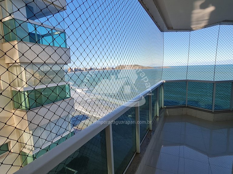 Apartamento Frente Mar, 3 Qtos sendo 1 suíte, C/2 GAR