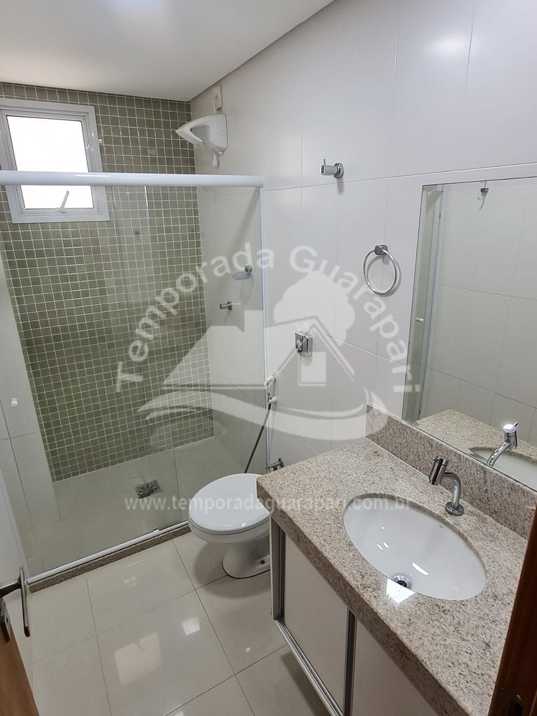 Apartamento Frente Mar, 3 Qtos sendo 1 suíte, C/2 GAR