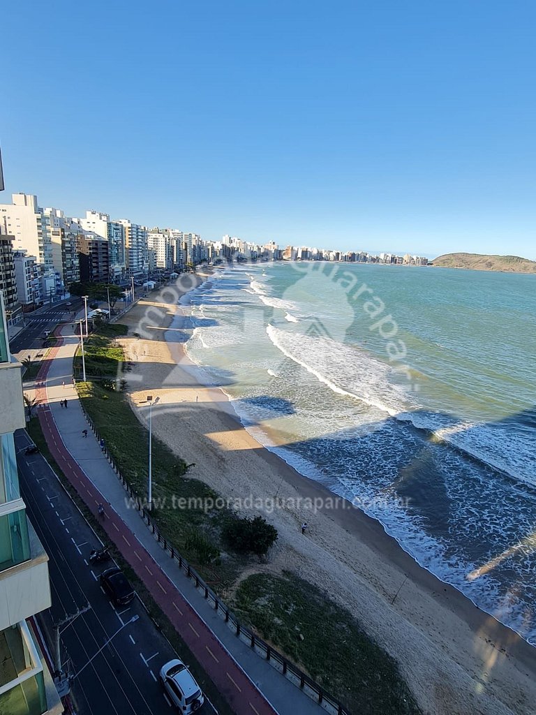 Apartamento Frente Mar, 3 Qtos sendo 1 suíte, C/2 GAR