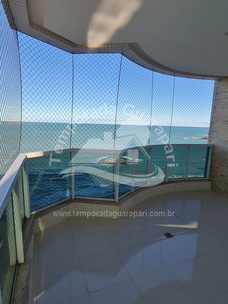 Apartamento Frente Mar, 3 Qtos sendo 1 suíte, C/2 GAR