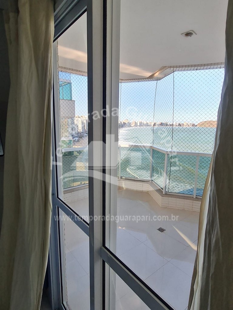 Apartamento Frente Mar, 3 Qtos sendo 1 suíte, C/2 GAR