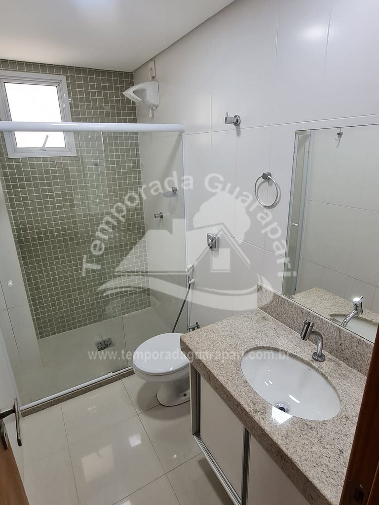 Apartamento Frente Mar, 3 Qtos sendo 1 suíte, C/2 GAR
