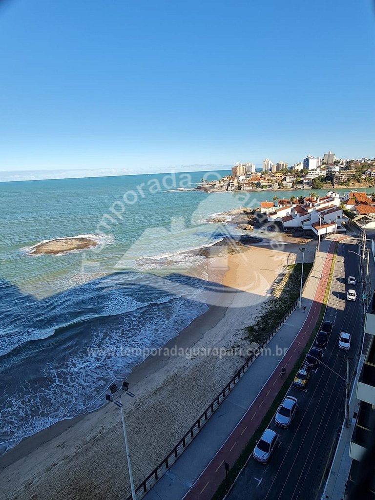 Apartamento Frente Mar, 3 Qtos sendo 1 suíte, C/2 GAR