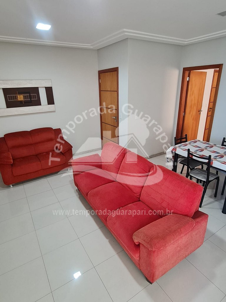 Apartamento Frente Mar, 3 Qtos sendo 1 suíte, C/2 GAR