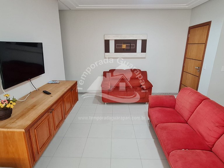 Apartamento Frente Mar, 3 Qtos sendo 1 suíte, C/2 GAR