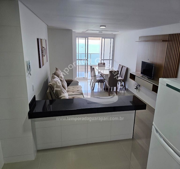 Apto Beira Mar, Luxo, C/3 Quartos, C/2 Garagem