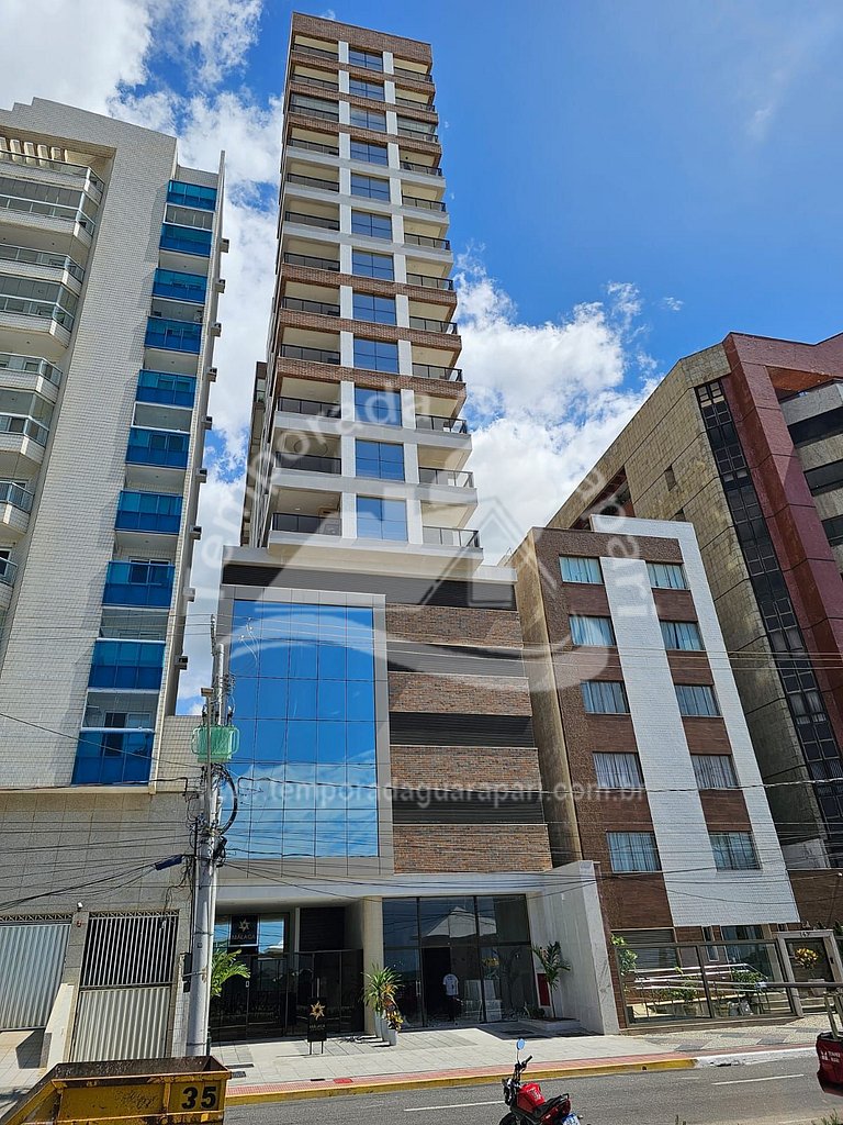 Apto Beira Mar, Luxo, C/3 Quartos, C/2 Garagem