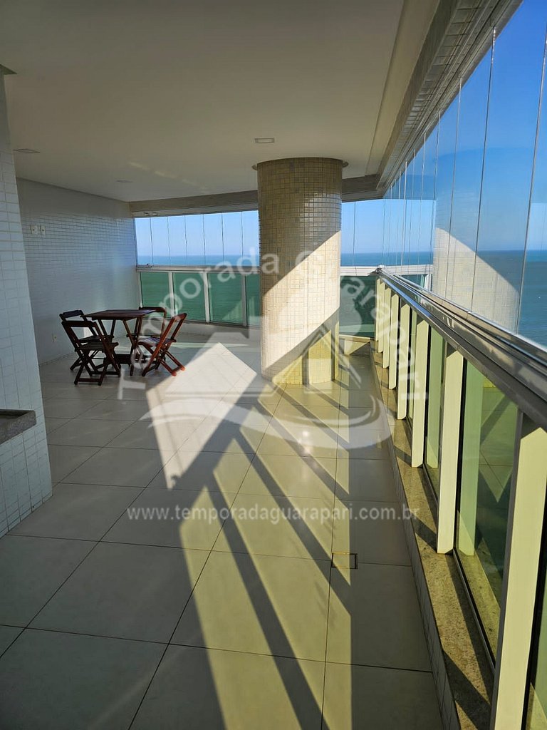 Apto Beira Mar, Luxo , com 3 Quartos +1 Dependência, 3 vagas