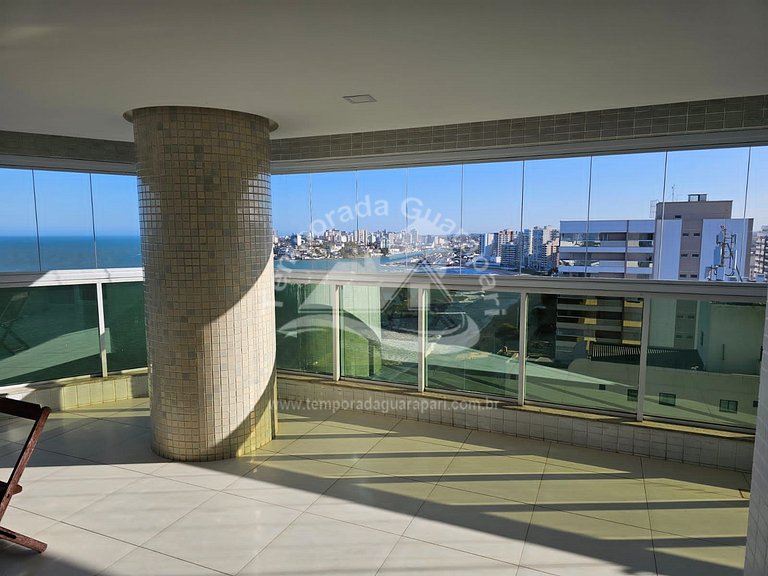 Apto Beira Mar, Luxo , com 3 Quartos +1 Dependência, 3 vagas
