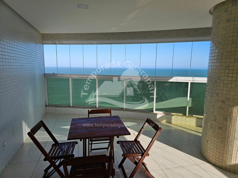 Apto Beira Mar, Luxo , com 3 Quartos +1 Dependência, 3 vagas