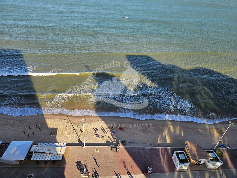 Apto Beira Mar, Luxo , com 3 Quartos +1 Dependência, 3 vagas