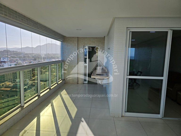 Apto Beira Mar, Luxo , com 3 Quartos +1 Dependência, 3 vagas