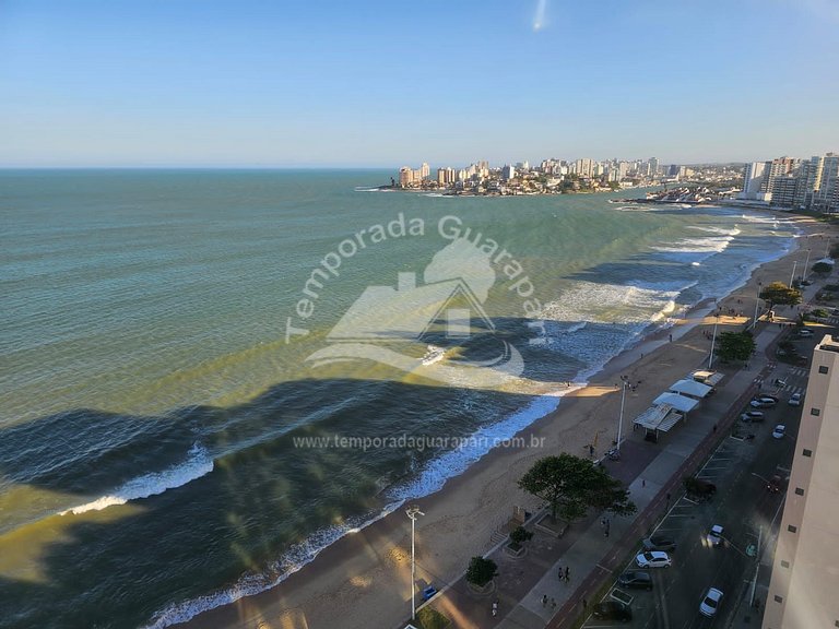 Apto Beira Mar, Luxo , com 3 Quartos +1 Dependência, 3 vagas