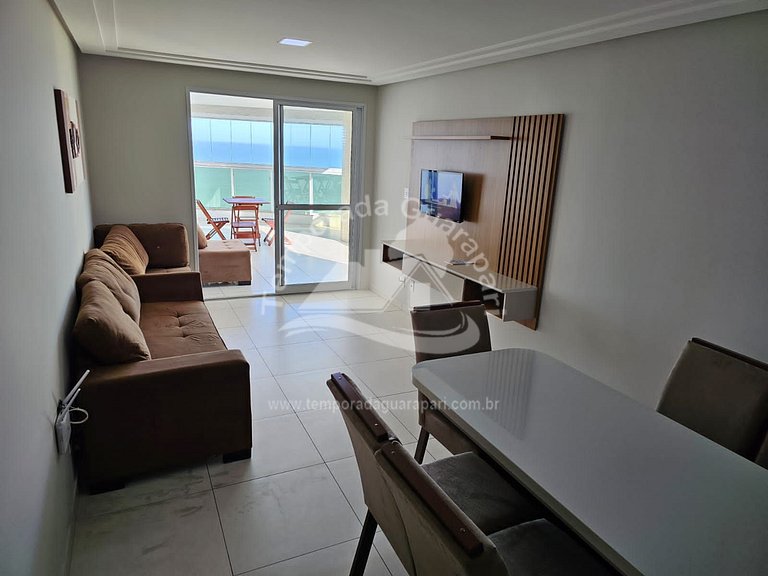 Apto Beira Mar, Luxo , com 3 Quartos +1 Dependência, 3 vagas