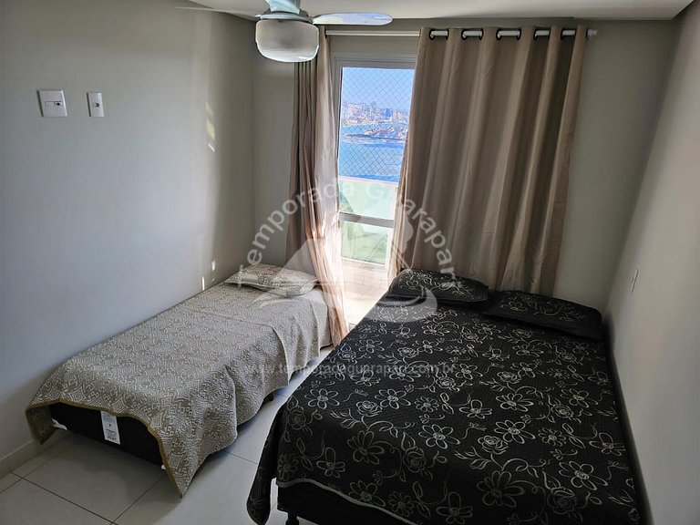 Apto Beira Mar, Luxo , com 3 Quartos +1 Dependência, 3 vagas