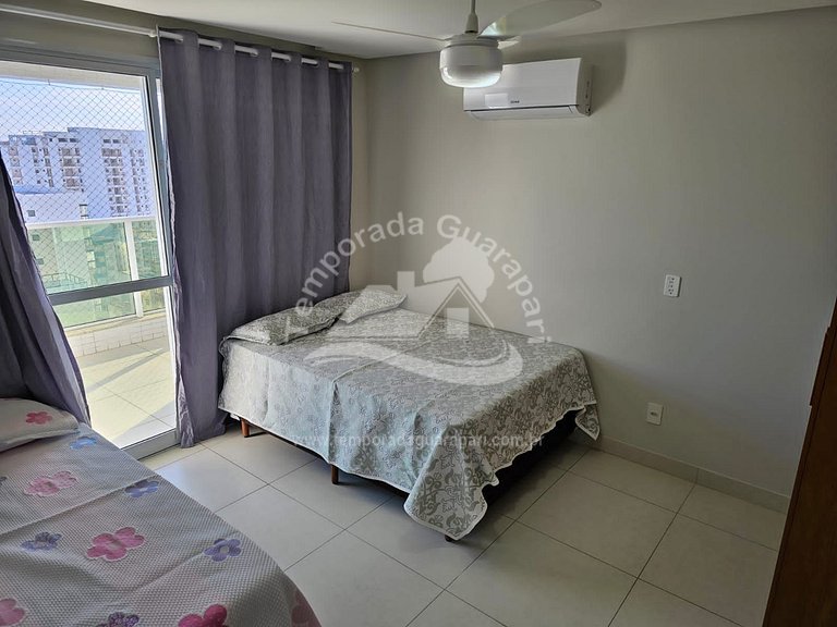 Apto Beira Mar, Luxo , com 3 Quartos +1 Dependência, 3 vagas