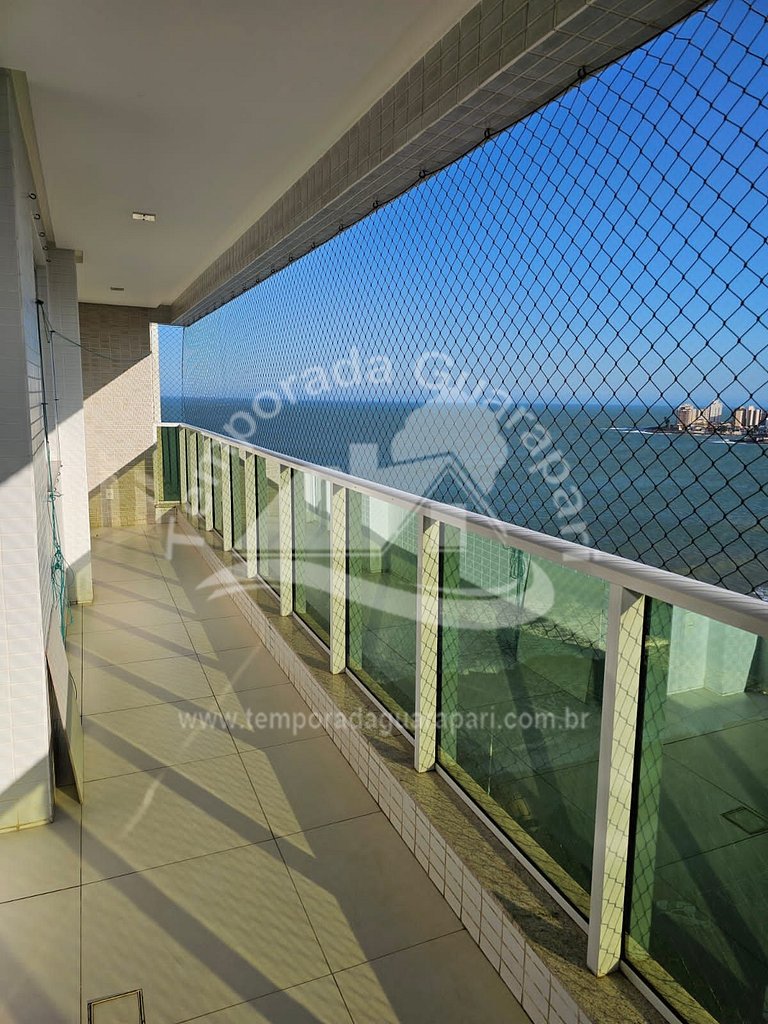 Apto Beira Mar, Luxo , com 3 Quartos +1 Dependência, 3 vagas
