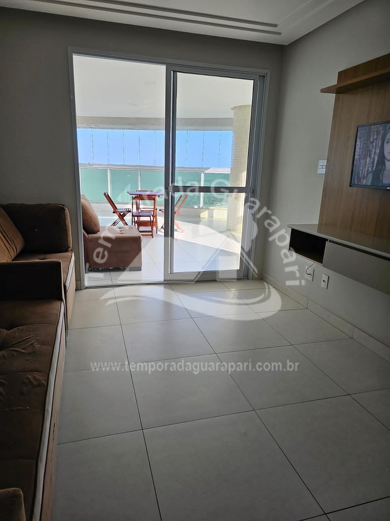 Apto Beira Mar, Luxo , com 3 Quartos +1 Dependência, 3 vagas
