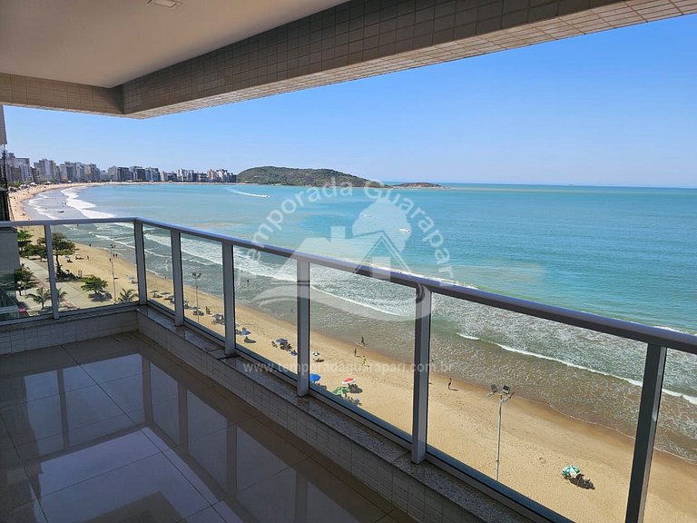 Apto Beira Mar, Luxo, C/3 Quartos, C/2 Garagem