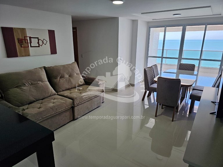 Apto Beira Mar, Luxo, C/3 Quartos, C/2 Garagem