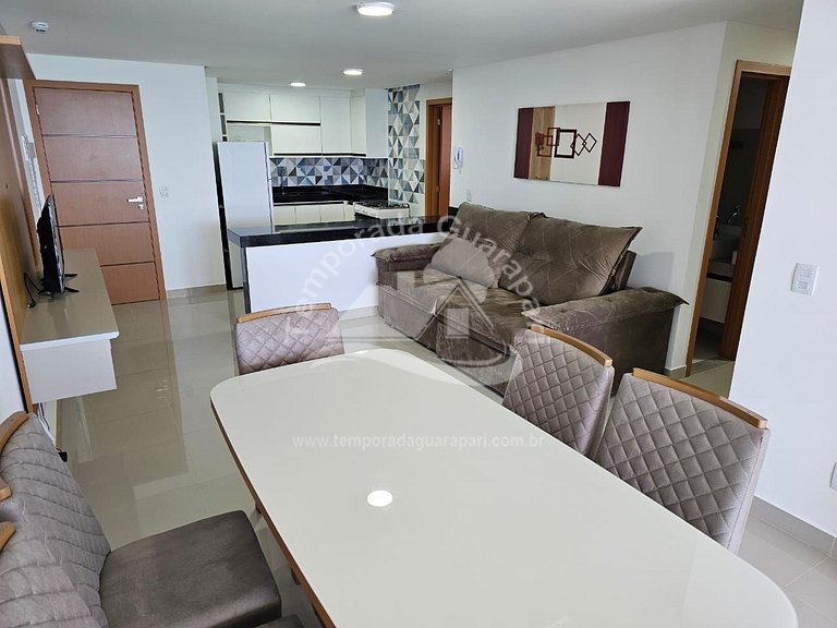 Apto Beira Mar, Luxo, C/3 Quartos, C/2 Garagem