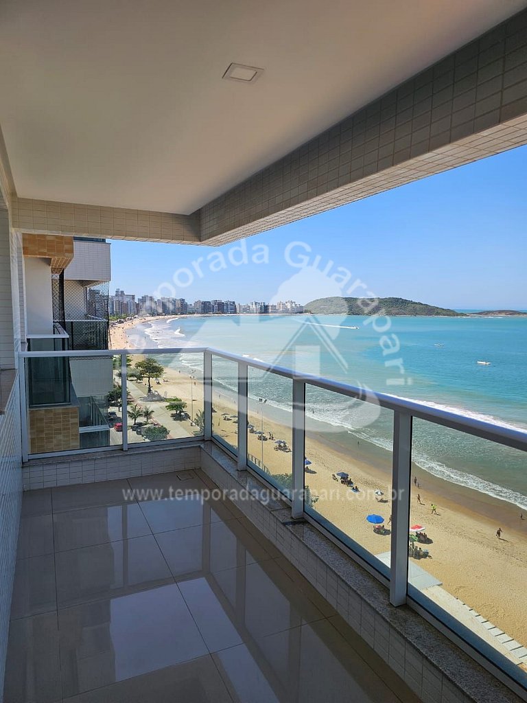 Apto Beira Mar, Luxo, C/3 Quartos, C/2 Garagem