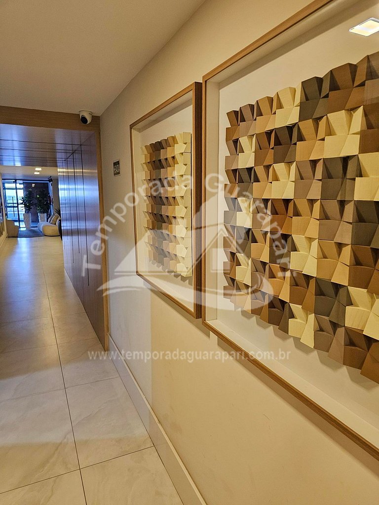 Novo, Luxo com 3 quartos , sendo 1 com ar condicionado