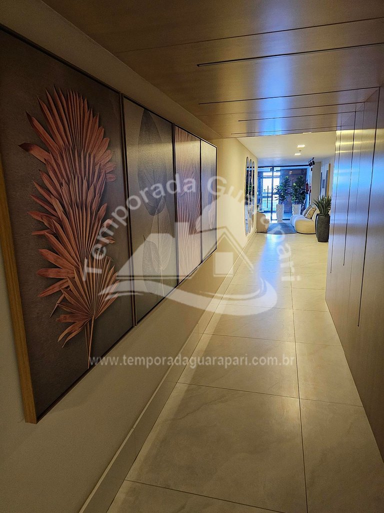 Novo, Luxo com 3 quartos , sendo 1 com ar condicionado