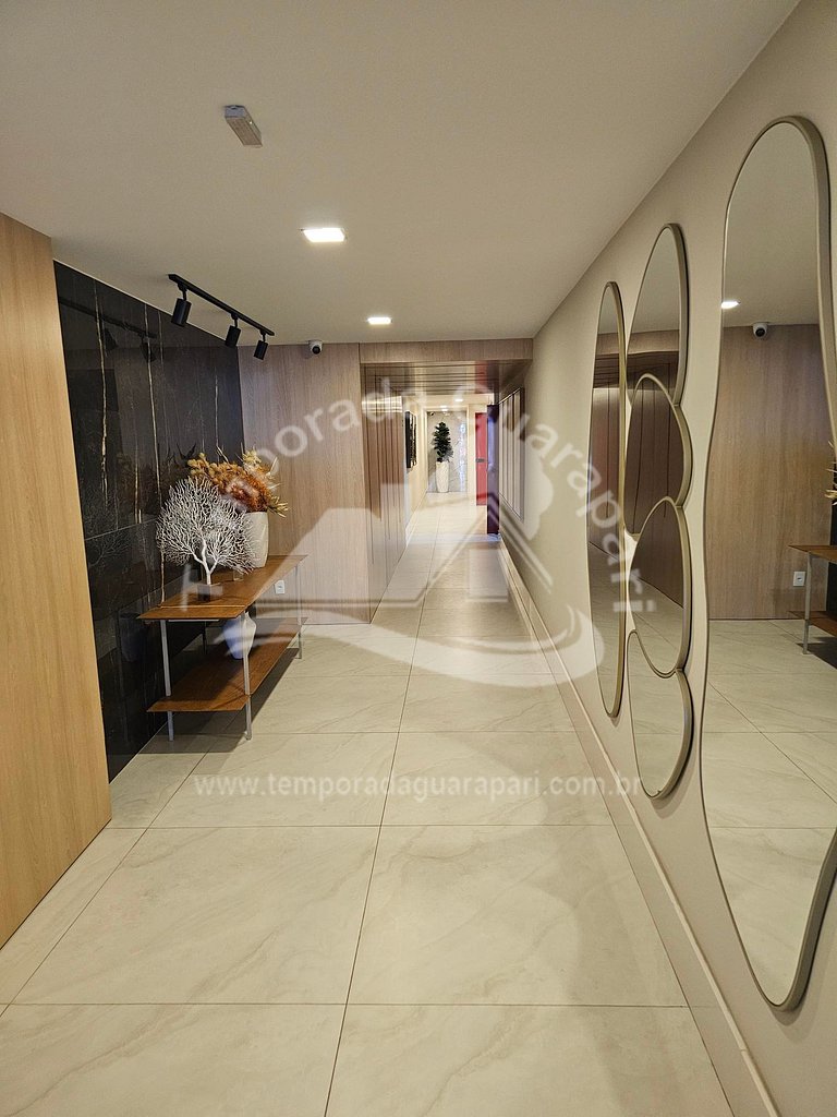 Novo, Luxo com 3 quartos , sendo 1 com ar condicionado