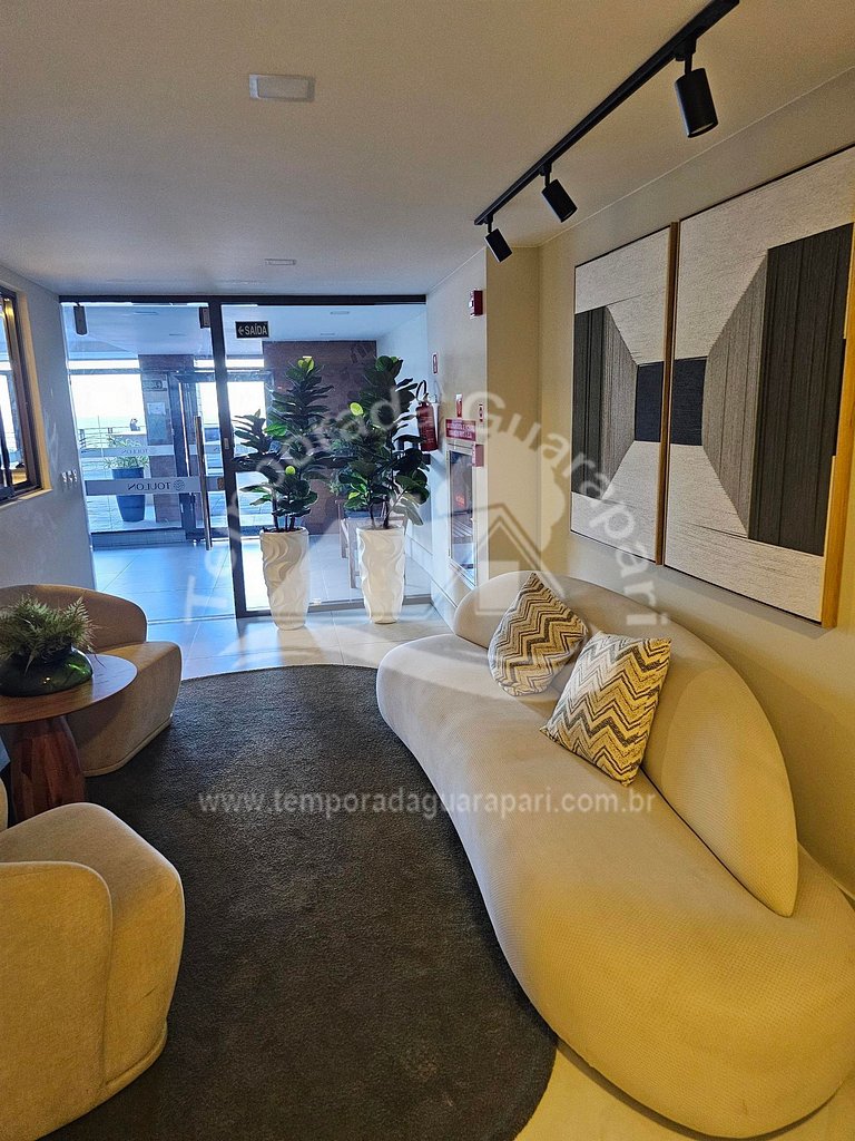 Novo, Luxo com 3 quartos , sendo 2 com ar condicionado