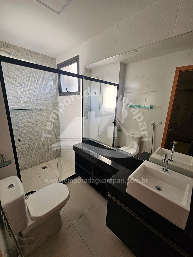 Novo, Luxo com 3 quartos , sendo 2 com ar condicionado