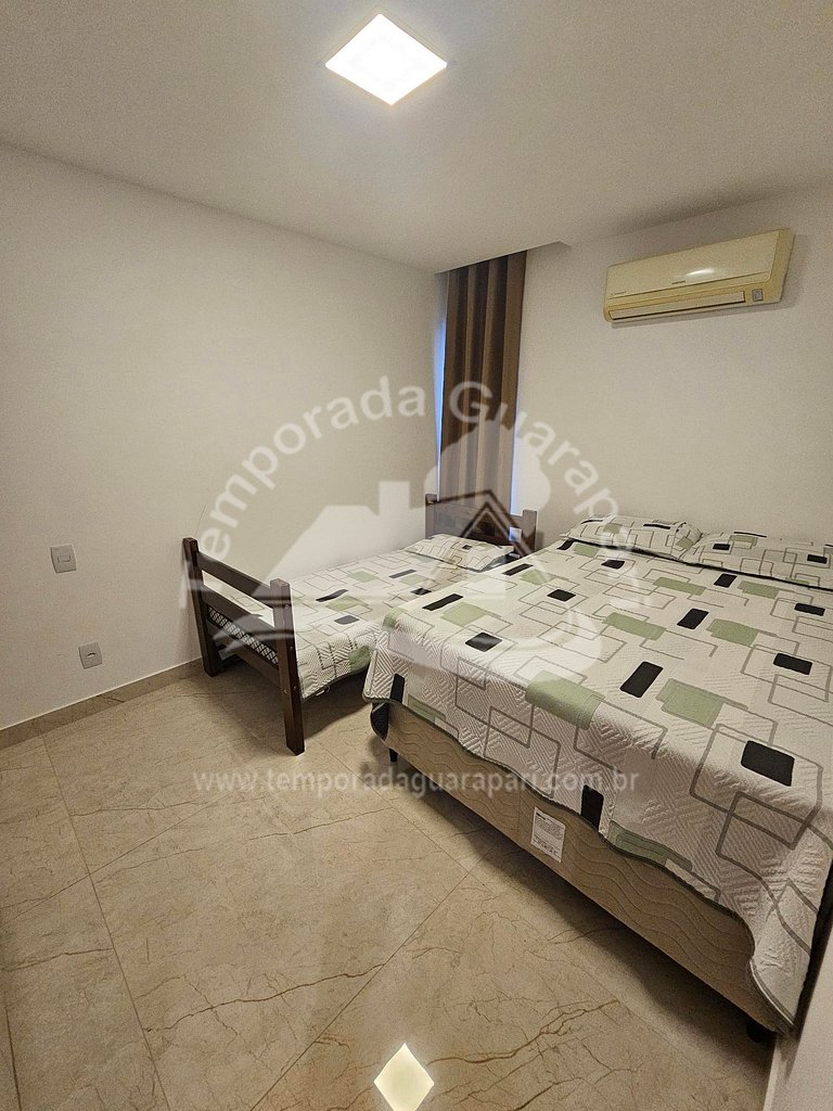Novo, Luxo com 3 quartos , sendo 2 com ar condicionado