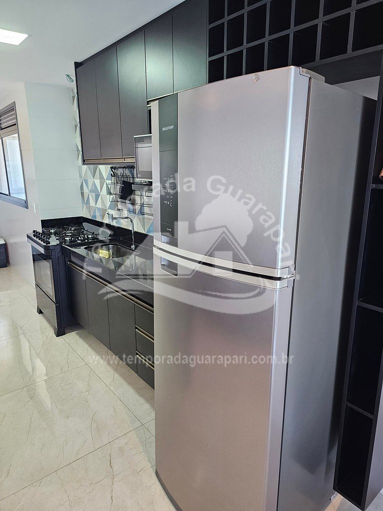 Novo, Luxo com 3 quartos , sendo 2 com ar condicionado