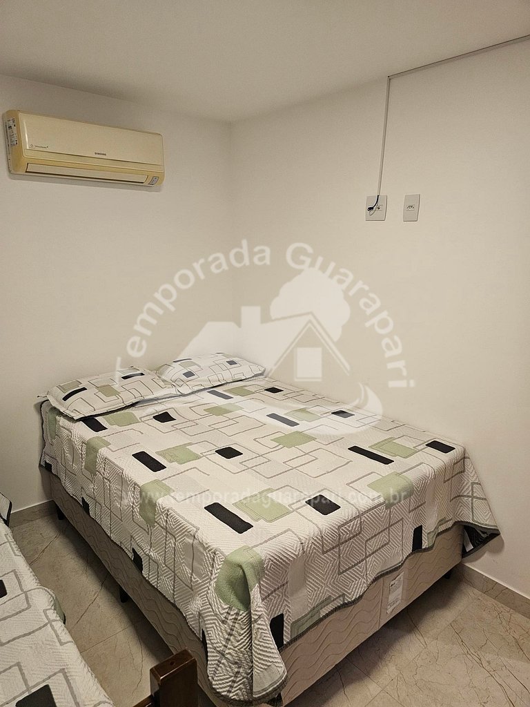 Novo, Luxo com 3 quartos , sendo 2 com ar condicionado