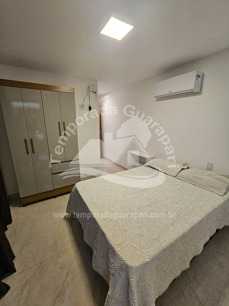 Novo, Luxo com 3 quartos , sendo 2 com ar condicionado