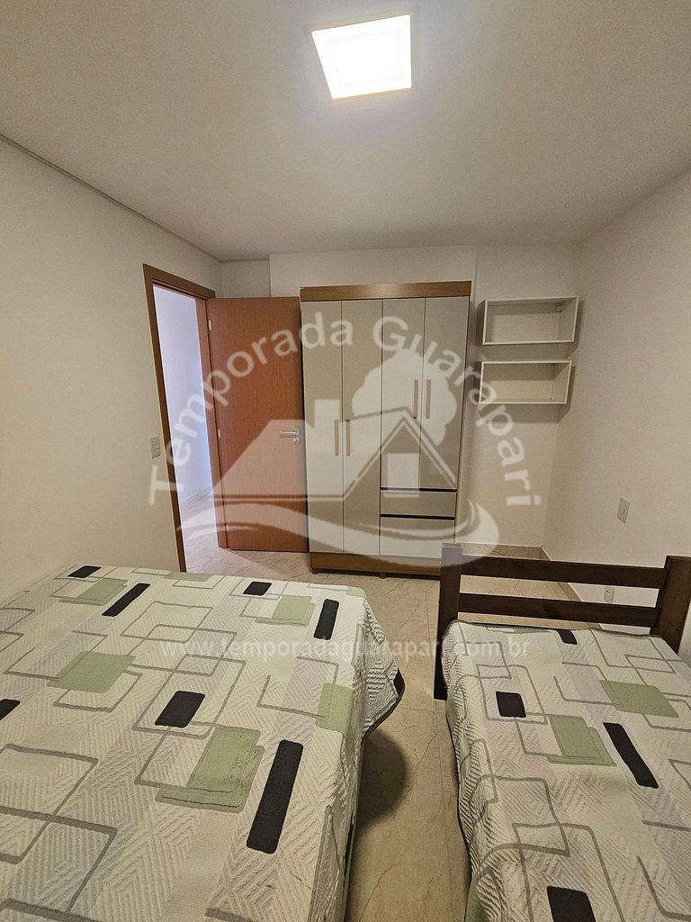 Novo, Luxo com 3 quartos , sendo 2 com ar condicionado