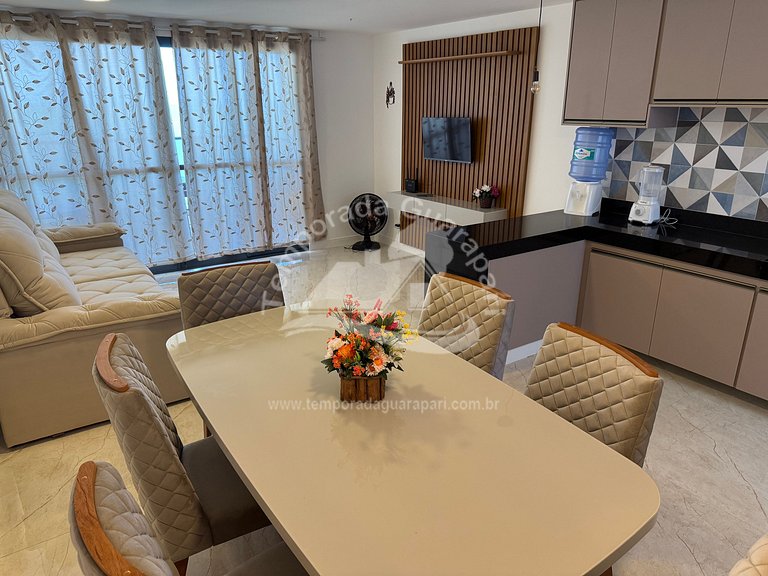 Novo, Luxo com 3 quartos , sendo 1 com ar condicionado