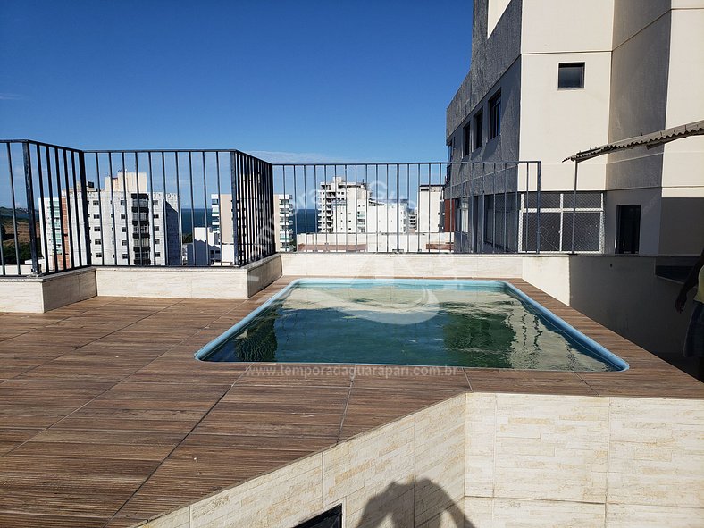 Cobertura de Beira Mar C/piscina e Churrasqueira